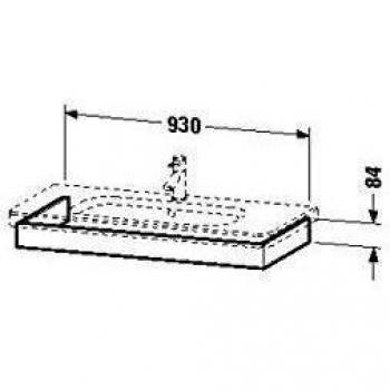 Fachada DuraStyle 448 x 930 x 84 mm Basalto