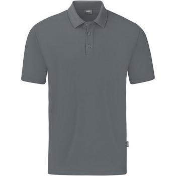 JAKO Herren Polo Organic Stretch Grau XL