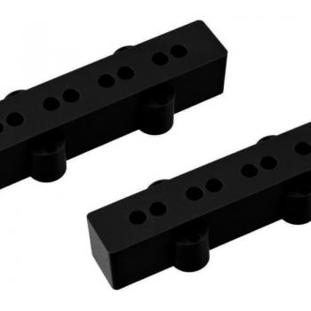 Jazz Bass Protection: Allparts Black Covers