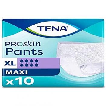 TENA Proskin Pants Sous-Vêtement Absorbant Maxi Taille XL 10 unités