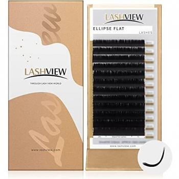 Professional Salon LASHVIEW 0.15mm Flat Lashes