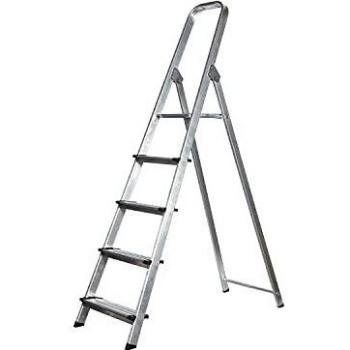 Escalera Aluminio Profesional 5 Peldaños