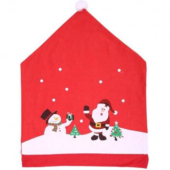 Festive Santa Claus Chair Covers