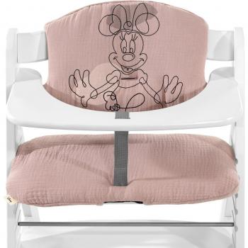 Hauck Hochstuhlpolster Select Minnie Mouse Rose – Disney Edition
