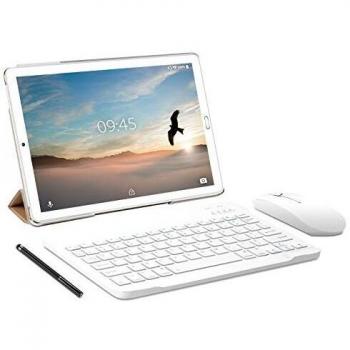 YESTEL Tablet 10 Pulgadas Android 11 4GB RAM 64GB ROM, WiFi, Bluetooth, GPS, batería 8000mAh + Cubierta, Rat
