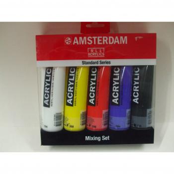 Amsterdam Acrylics Mixing Set 5 x 120 ml