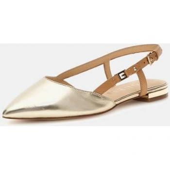 Follier Slingback en Cuir Éclatant