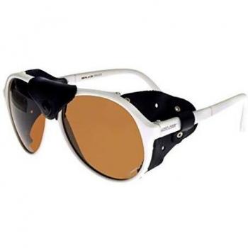 Salice 59G CRX White Sunglasses with Bronze Lens