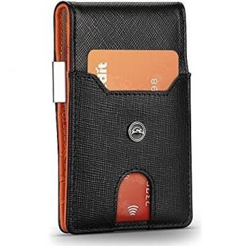 Hawk Pro Credit Card Wallet – Slim Bifold, RFID Guard, 7 Slots, Money Clip