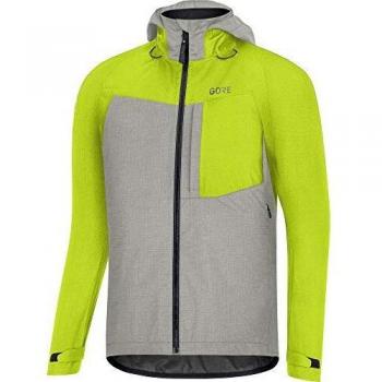 Dual‑Color C5 Gore‑Tex Trail Jacket for Men – Citrus/ Terra