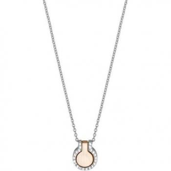 Zilveren Roségoud Esprit Fuse rozentint collier