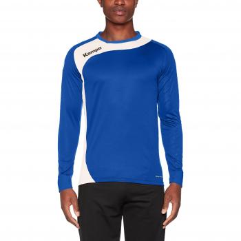 Kempa Peak Shirt à Manches Longues Homme, Royal/Blanc, FR (Taille Fabricant : 2XL)