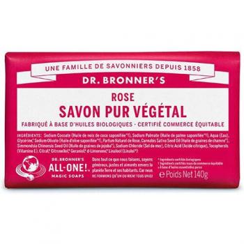 DR BRONNER'S pain de savon rose Savon 140 g