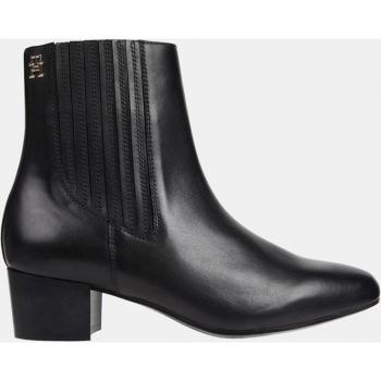 Botines de mujer Tommy Hilfiger en piel con tacón bloque