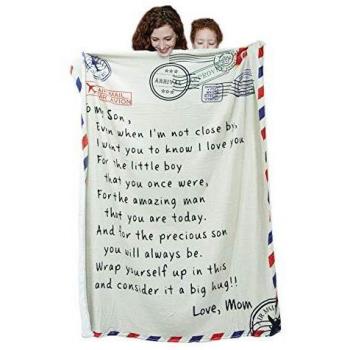 LANGSHI Letter Blanket