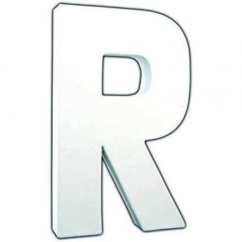 Lettre R Décopatch 3x13x20,5 cm