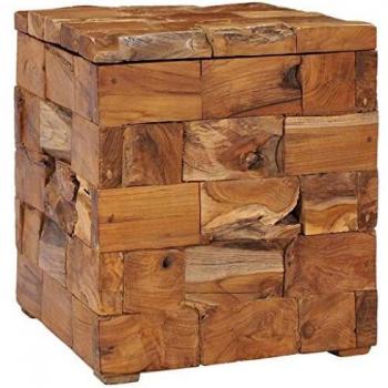 Sgabello Multifunzionale in Legno Massello di Teak