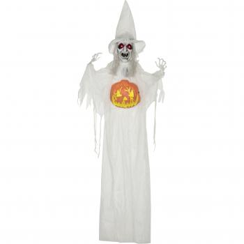 Halloween-Deko-Skelett mit LED-Beleuchtung und Sound