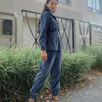 Conjunto Casual de Pana para Mujer