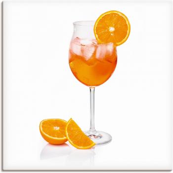 Orange‑Spritz Dekoration – Alubild für die Küche