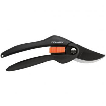 Sécateur à deux lames Fiskars couleur safran