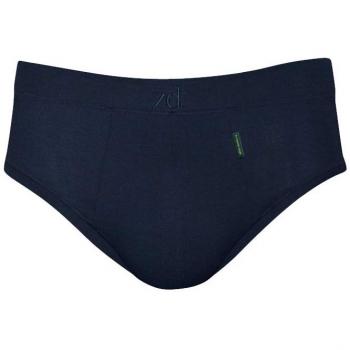 Zero Defects Slip Mini de algodón egipcio (XL, Marino)