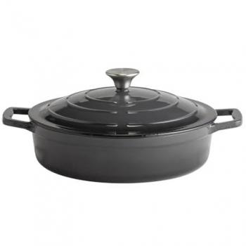 Casseruola APS 5 Stelle con Coperchio, Grigio