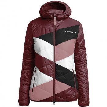 Damen Isojacke MARTINI MTN Cook, dunkelrotes Farbdesign, S