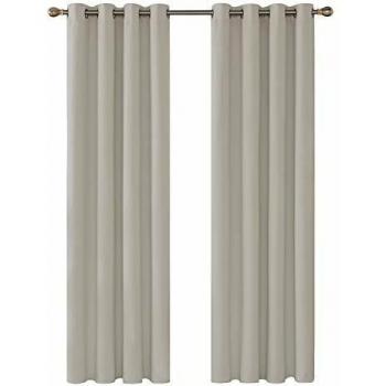 Deconovo Thermal Insulated Eyelet Curtains 52x 95