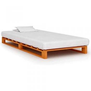 Pine Pallet Bed Frame 90x200 cm