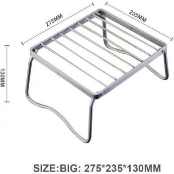 Compact BBQ Grill for Family Use