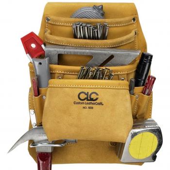 Kuny's AP-i933 Carpenter's Nail & Tool Bag 10 Pocket