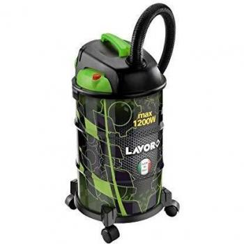 Bidone aspiratutto Lavor Wash 8 243 0048 Rudy 30S Nero e Verde Nero e