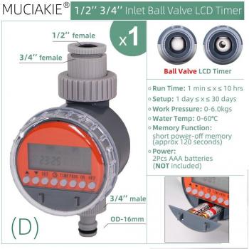 Gartenventil mit Timer-Funktion