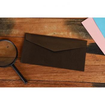 Paquet 50 Cartes de Réservation de Mariage Noir Perlé avec Enveloppe Multicolore