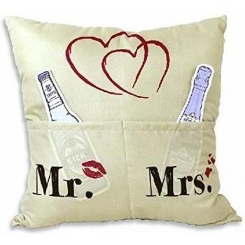 Hergo Creation Sofahelden Kissen Mr. & Mrs