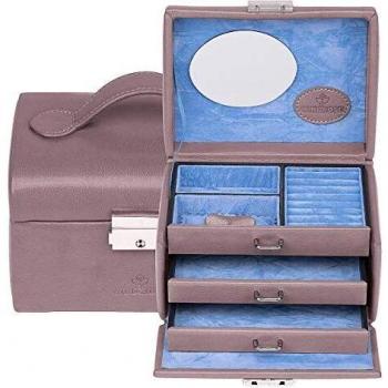 Windrose Merino Jewelry Storage 15 cm Grey
