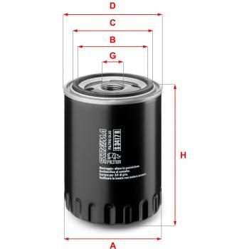 SOFIMA S3417R Oil Filter