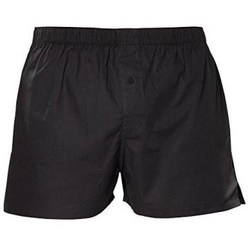 Asquith & Fox Men's Classic Elasticated Boxers Underwear in Black | Size: Small
