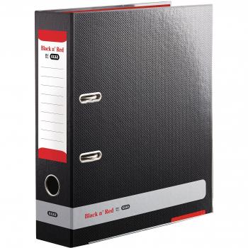 Black n Red By Elba A4 Lever Arch File 80mm