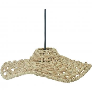 Lampada PR Home Tali in rafia, sospensione Ø 30 cm
