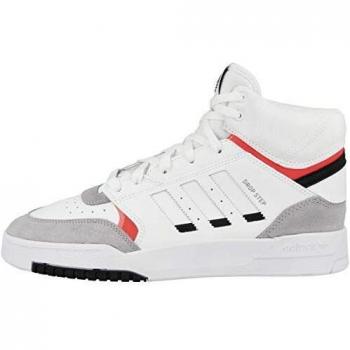 Zapatillas adidas Drop Step, Hombre, Multicolor (FTWR White/Light Granite/Solar Red Ee5220)