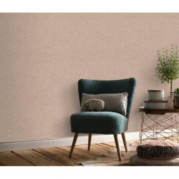 Papel Vinílico Nivella 3 Beige 53cmx10m