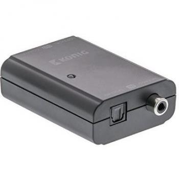 König Digital Audio Converter 1x Toslink Female + 1x S/PDIF (RCA) Female