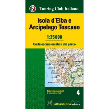 Isola d'Elba e Arcipelago toscano. Carta escursionistica del parco. 1:35.000