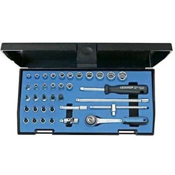 Gedore 36 pcs 1/4 Hex Socket Set