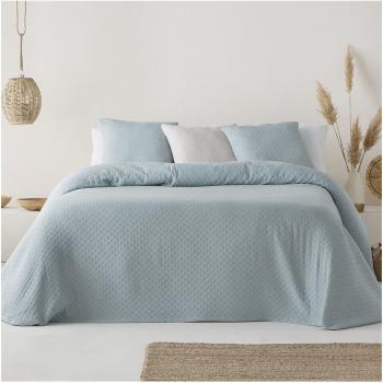 Drap de lit Gamusi Uni Bleu 270×270 cm