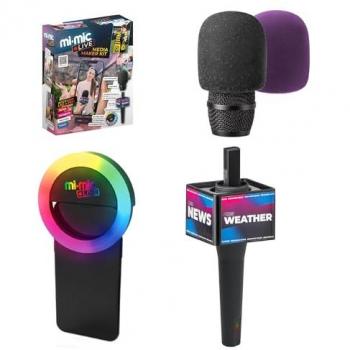 Portable Karaoke Mic and Live Media Builder – TOYRIFIC Mi-Mic TY6629