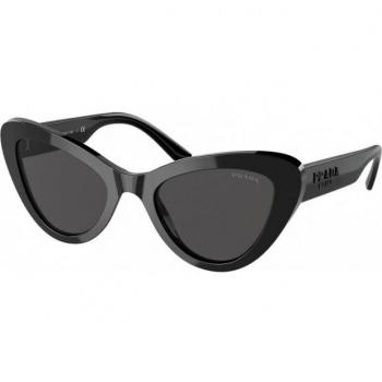 Prada PR 13YS 1AB5S0 52 Lentes de Sol Para Mujer Negros
