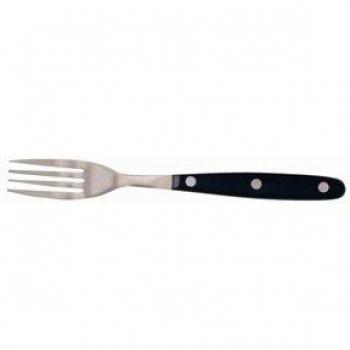 Olympia 12 Black Handle Steak Forks